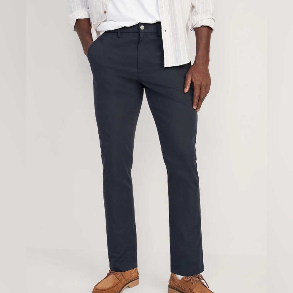 Old Navy Men’s Chinos. Ultimate Tech Slim Pants. Color: Navy Captain. Brand new.